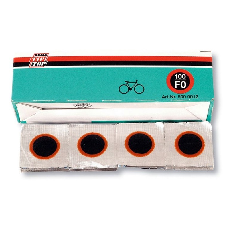 Caja Parches Tip-top Red Red F0 100uds