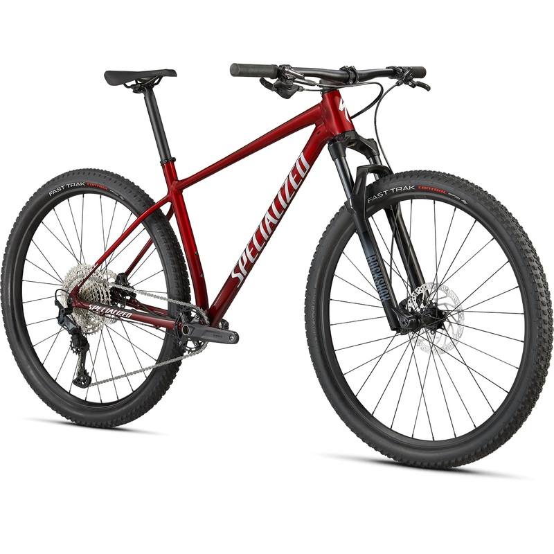 Chisel Comp Specialized 2021 Gloss Red Tint Brushed/White