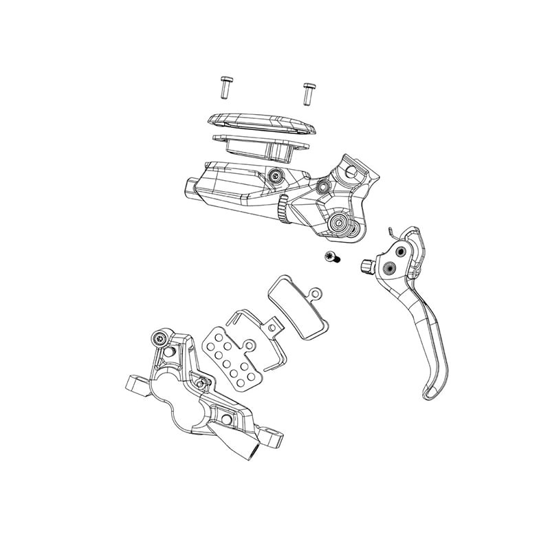 Assembly Parts Brake Kit Caliper Sram Level TLM/Ultimate