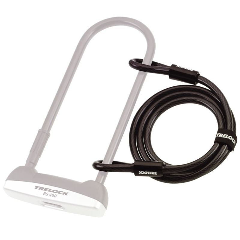 Cable Trelock ZS 150/150/10 150cmx10mm Negro