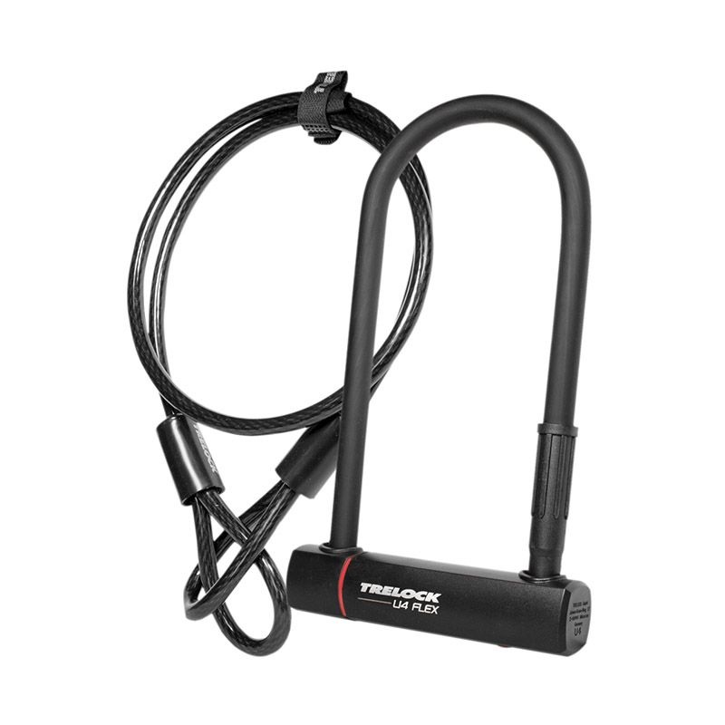 Candado U Trelock U4 Flex ZB 401 230x102mm 14mm Negro