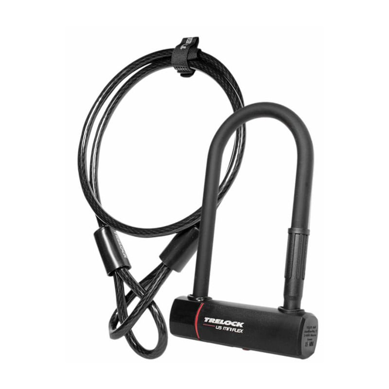Candado U Trelock U5 Mini Flex ZB 401 14883mm 15mm Negro