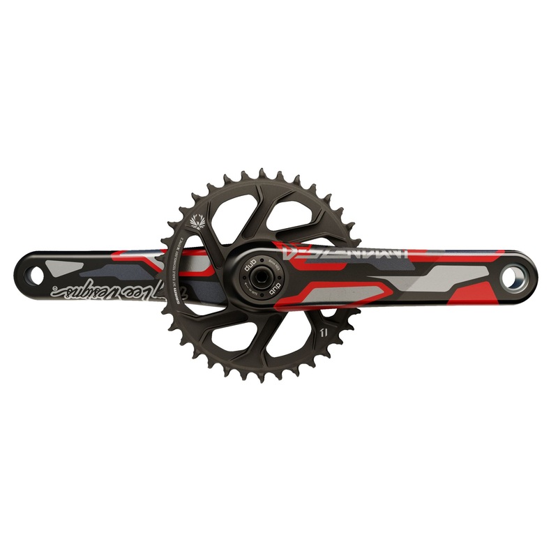 Crankset Sram Descendant TLD Colab DH Dub83 36t Red