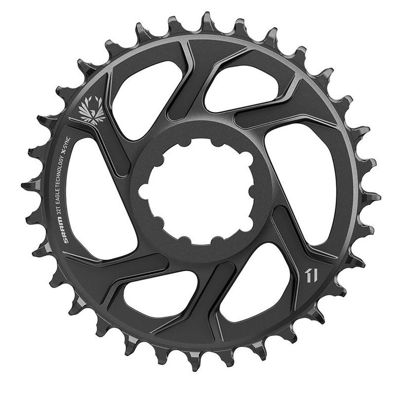 Chainring Sram Eagle X-Sync 2 DM 6mm Offset 11/12s Black