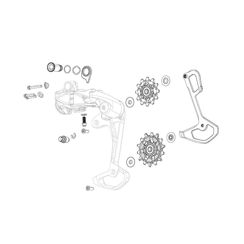 Derailleur Mounting Parts Kit Sram GX 1x11s