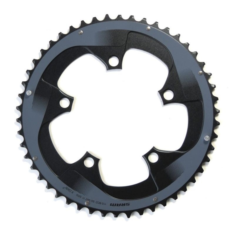 Chainring Sram Force22 BB30/GXP X-Glide Yaw BCD 130 5 mm Offset 11s Black