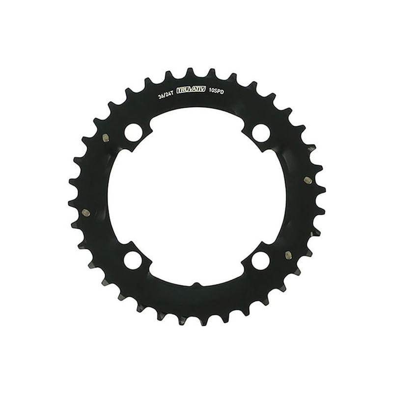 Chainring Sram Truvativ Mtb BCD 104 4 Arms 2x10s For Specialized 36/24 Black