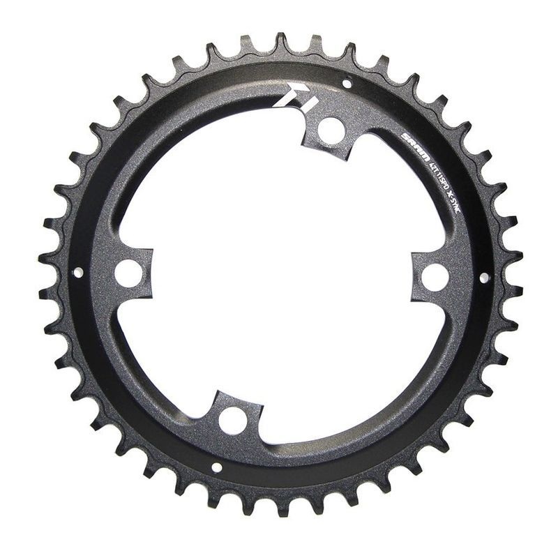 Chainring Sram X-Sync Apex1 BCD 110 11s Asimetric Black