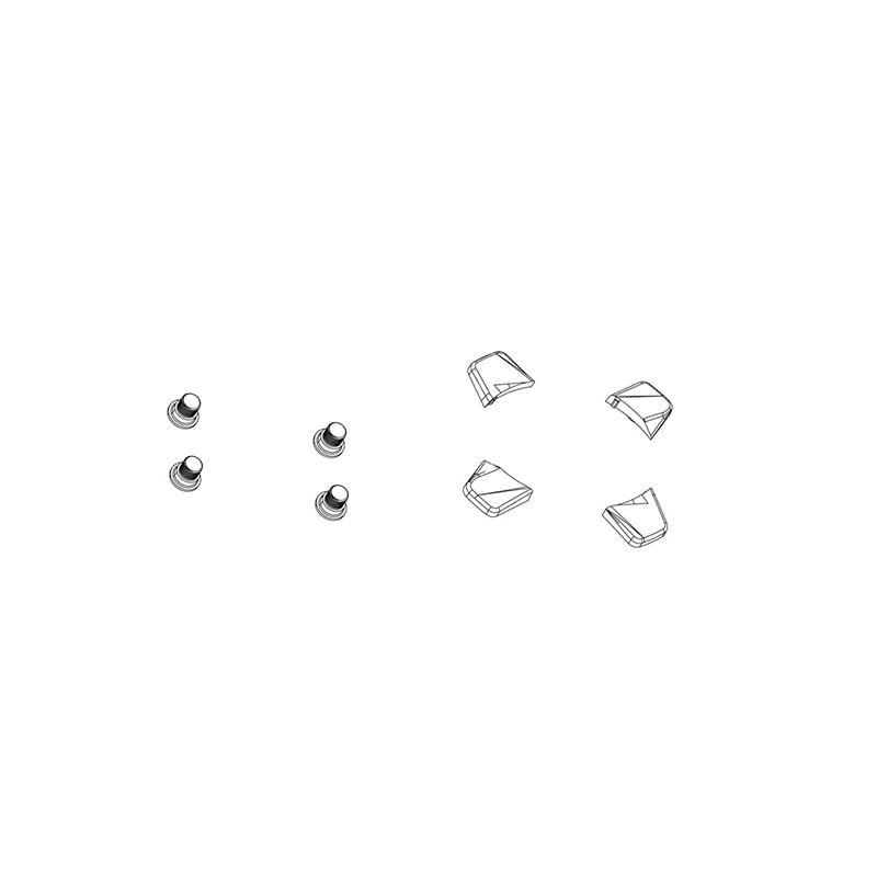 Screws Chainring Sram XX1 1s Grey