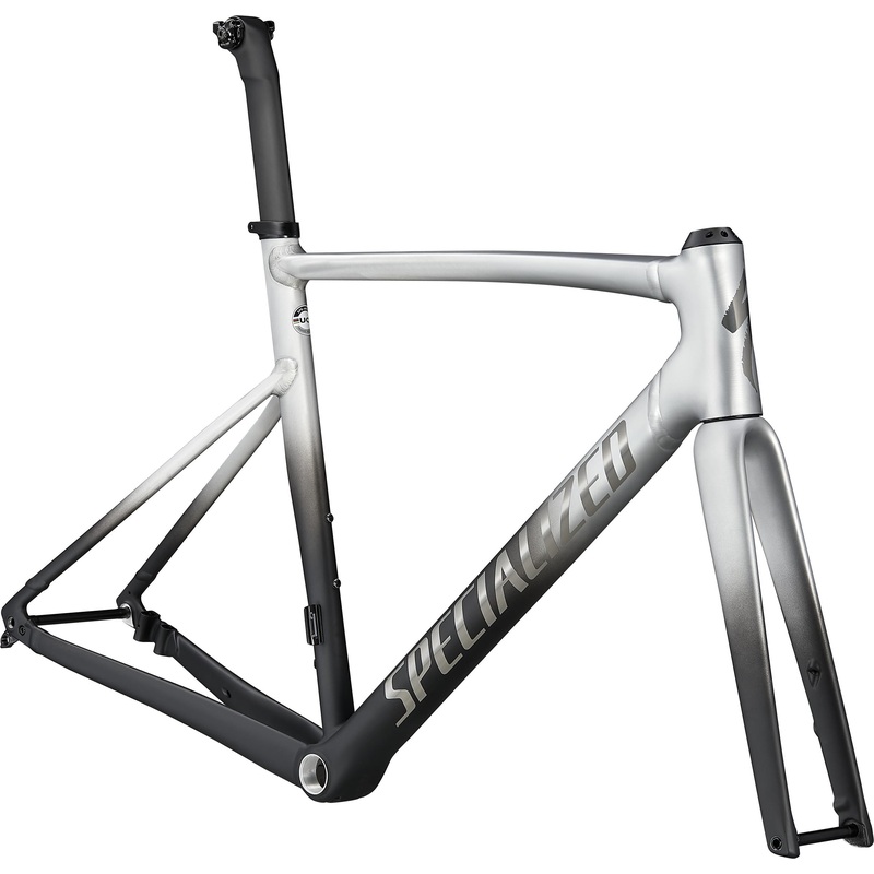 Allez Sprint Frameset Specialized 2022 Raw Aluminum-Black Fade/Black Chrome