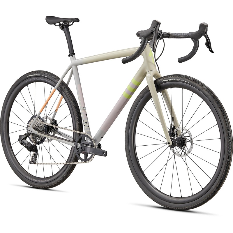 Crux Expert Specialized 2022 Gloss White Speckled/Dove Grey/Papaya/Clay/Lime