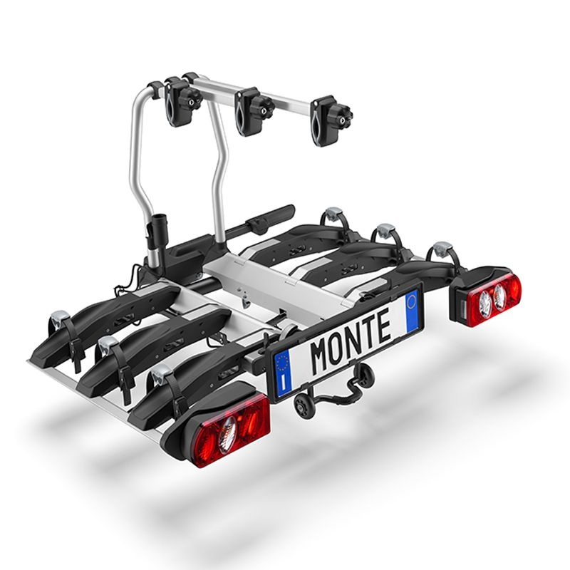 Mount Bike Rack Elite Foldable 3 Bikes Aluminum