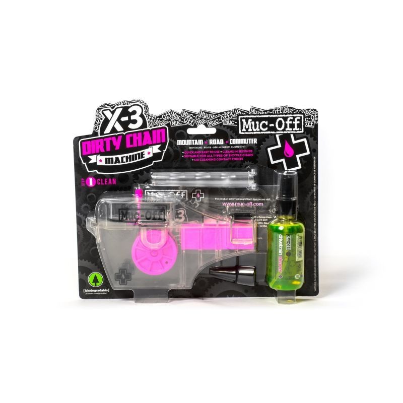 X3 Muc-off Cleaning Kit Chain Cleaner/Liquid