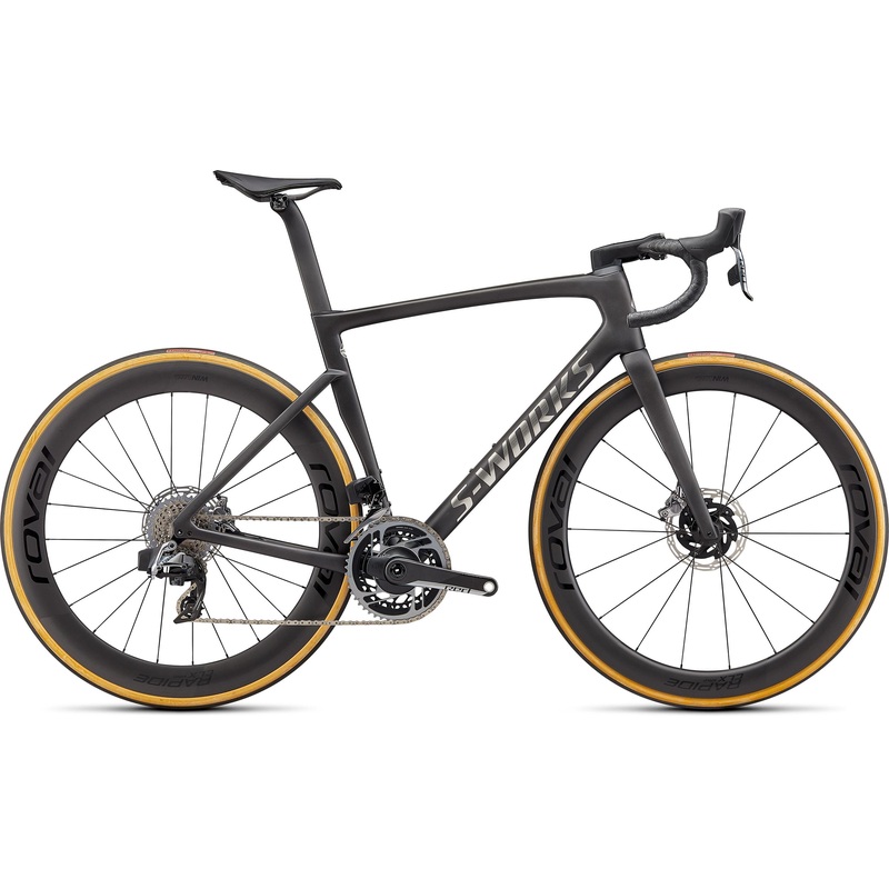 Tarmac SL7 S-Works Etap Specialized Road Bike 2022 Satin Carbon/Spectraflair Tint/Gloss Brushed Chrome
