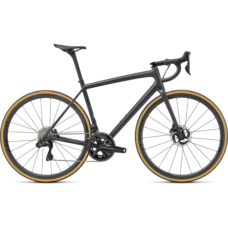 Aethos S-Works Di2 Road Bike Specialized Carbon/Chameleon Eyris Color Run/Chrome Foil