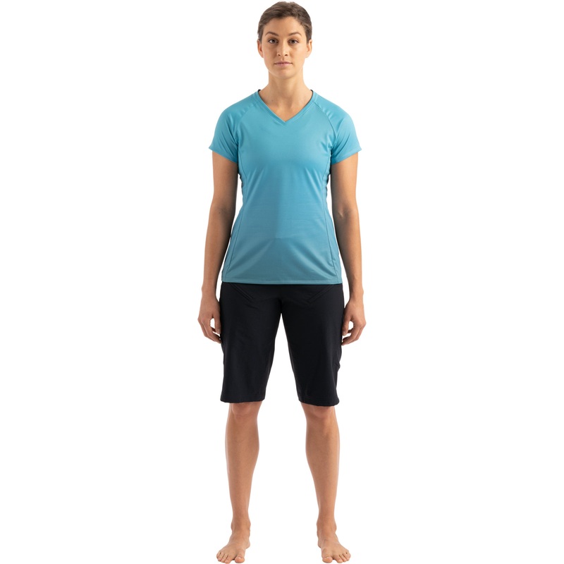 Andorra Air Maillot Specialized Mujer Aqua/Dusty Turquesa Fade