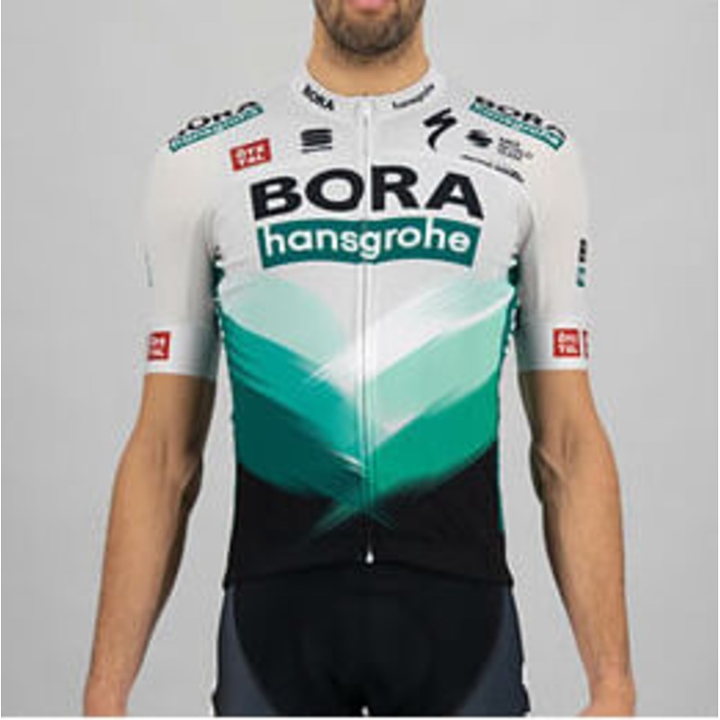 Bora Hansgrohe 2021 Bodyfit Team Maillot Specialized Blanco