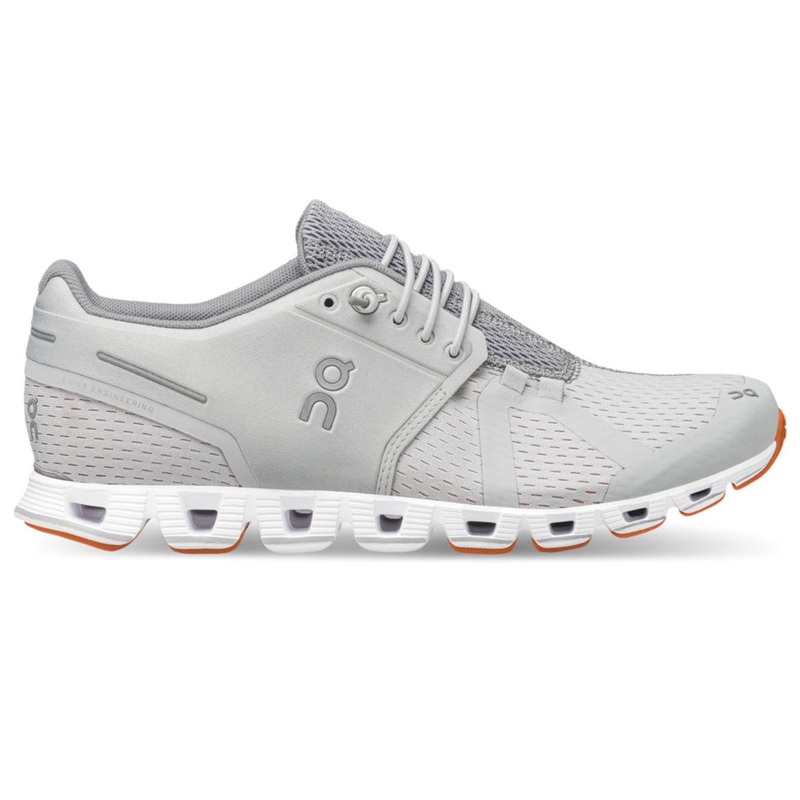 Cloud Running Shoes On Mens Glacier/White