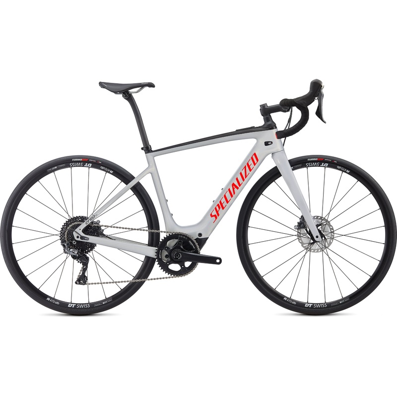Creo SL Comp Carbon Electric Road Bicycle Specialized 2021 Gloss Dove Gray/Gold Ghost Pearl/Rocket Red