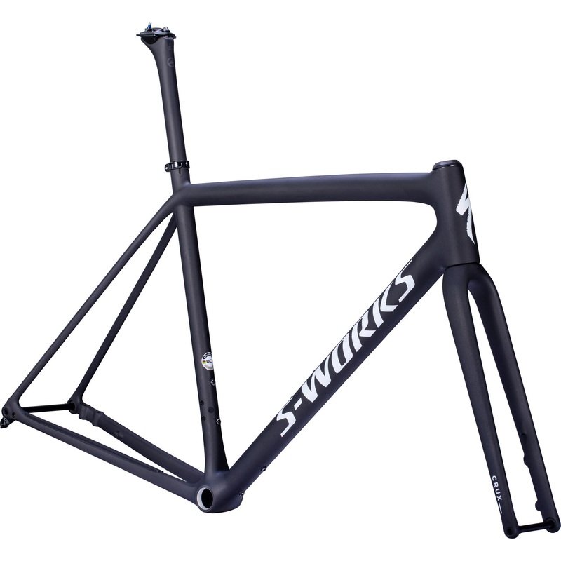Crux S-Works Cyclocross Frameset Specialized 2022 Satin Carbon/Spectraflair/Gloss Abalone