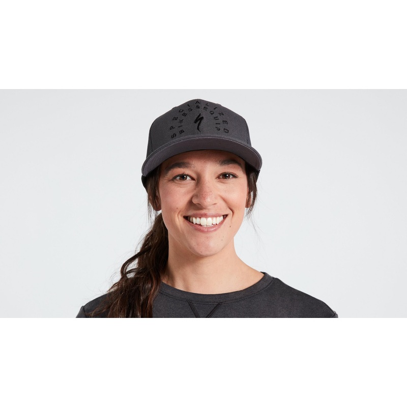 New Era Stoke Trucker Gorra Specialized Charcoal Osfa