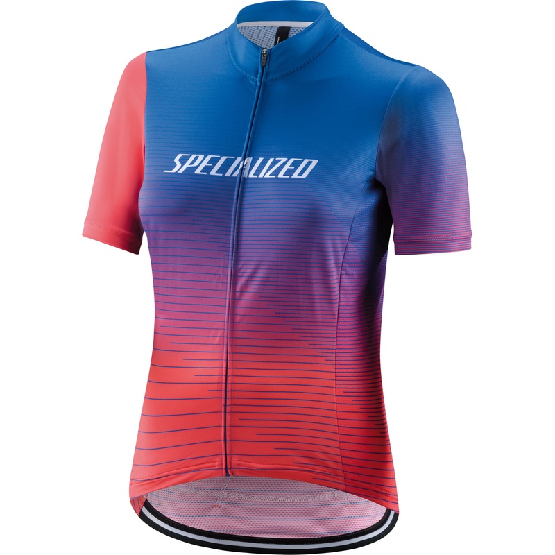 Rbx Comp Logo Team Maillot Specialized Mujer Azul Pro/Rosa Acido