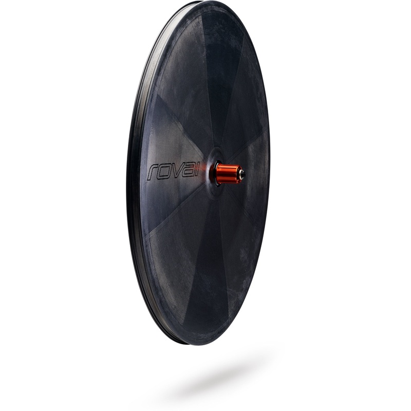 Roval 321 Lenticular Brake Rim Clincher Rear Wheel Carbon/Gloss
