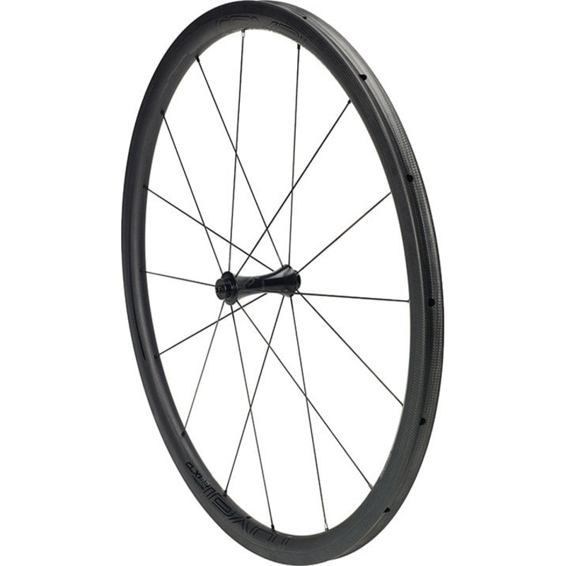 Roval CLX 32 Brake Rim Tubular Front Wheel Satin Carbon/Gloss