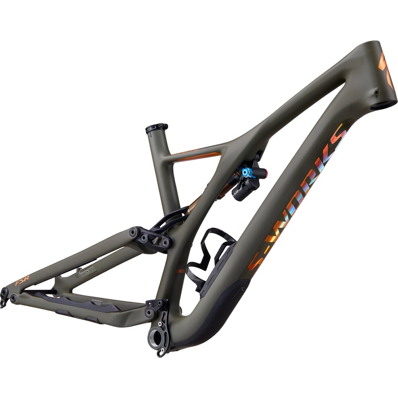 S-Works Stumpjumper Carbon 29 Frameset MTB Specialized 2020 Satin Oak Green/Bronze Foil