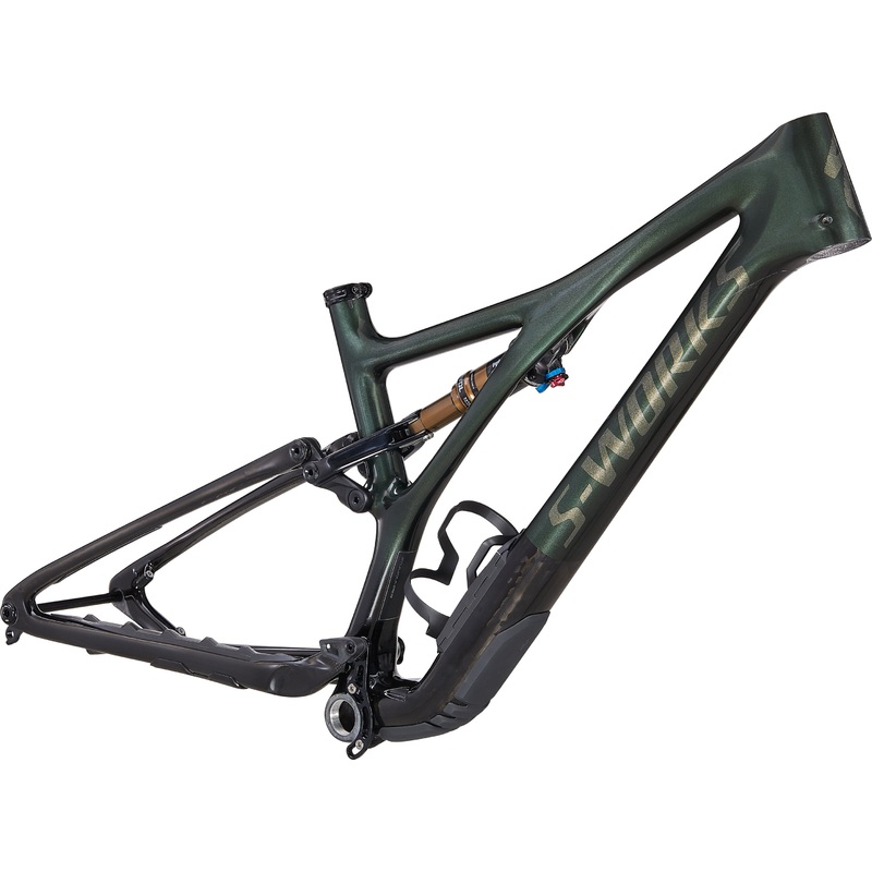 Stumpjumper S-Works Frameset Specialized 2021 Gloss Oak Green Metallic/Diamond Dust/Carbon