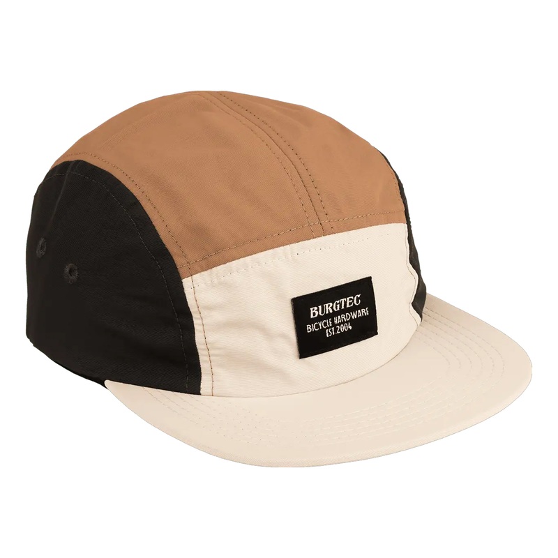 Burgtec Courier Five Panel Cap | Macchiato Mix
