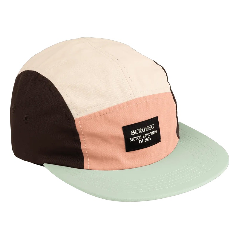 Burgtec Courier Five Panel Cap | Neapolitan