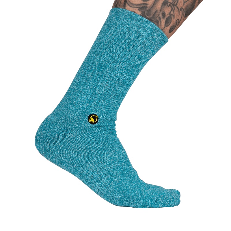 Burgtec Everyday Crew Socks | Tempo Teal