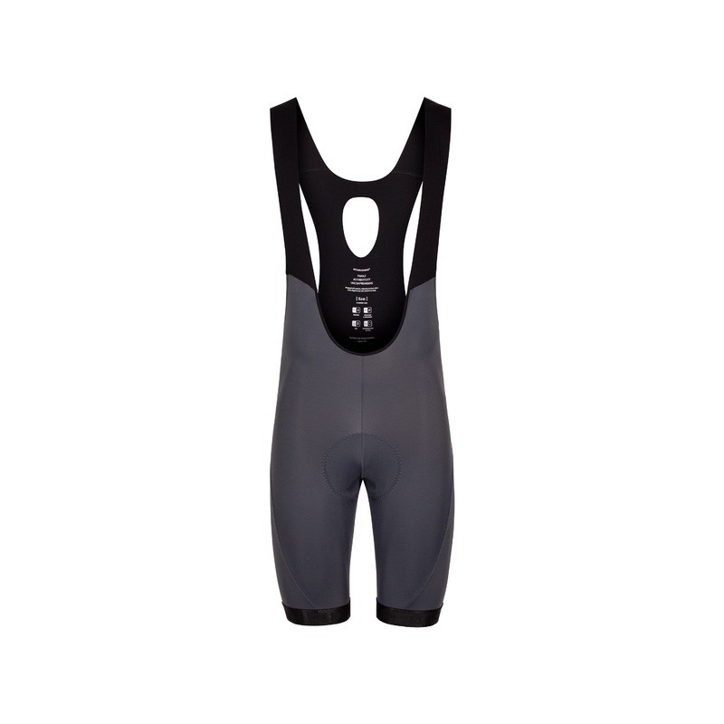 Kom Short Bib Etxeondo Man Grey/Black