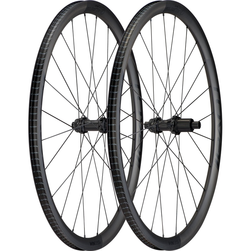 Roval Alpinist CL Disc Brake Clincher Road Wheelset W/Shimano FH Carbon/Black