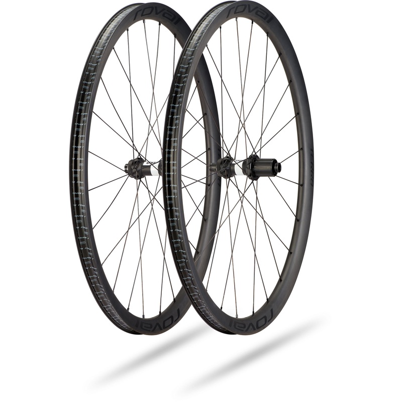 Roval Terra CL Gravel Disc Brake Clincher Wheelset Satin Carbon/Satin Charcoal