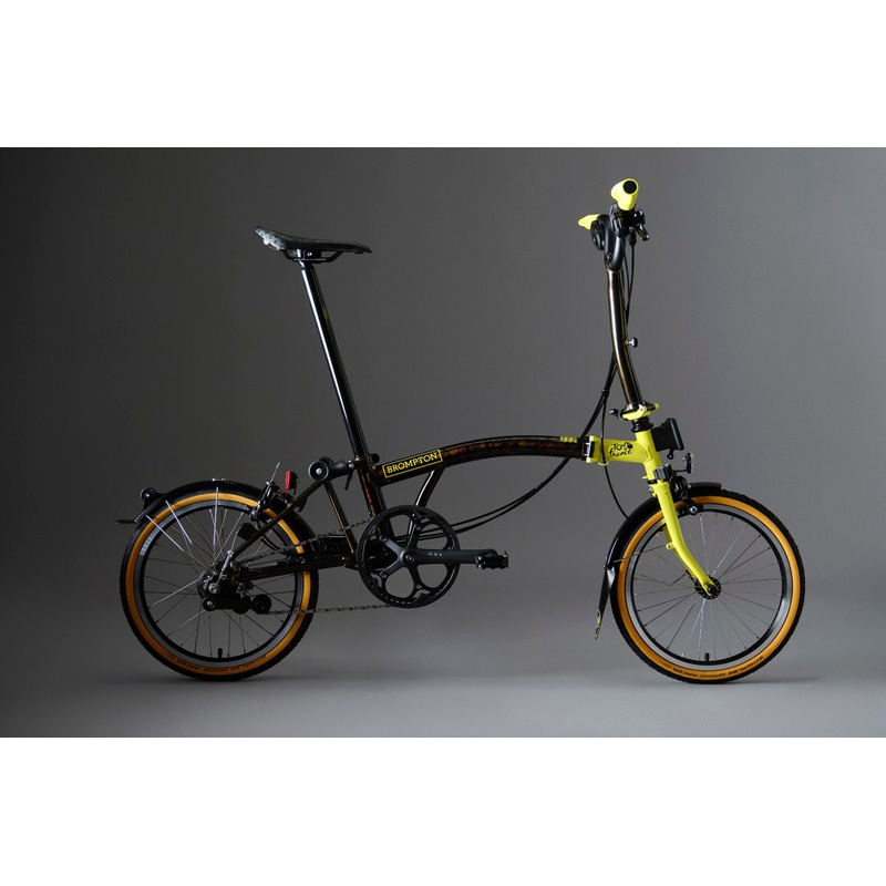Brompton C Line 2025 | 6 Speed | Mid Bar | Leaders Yellow