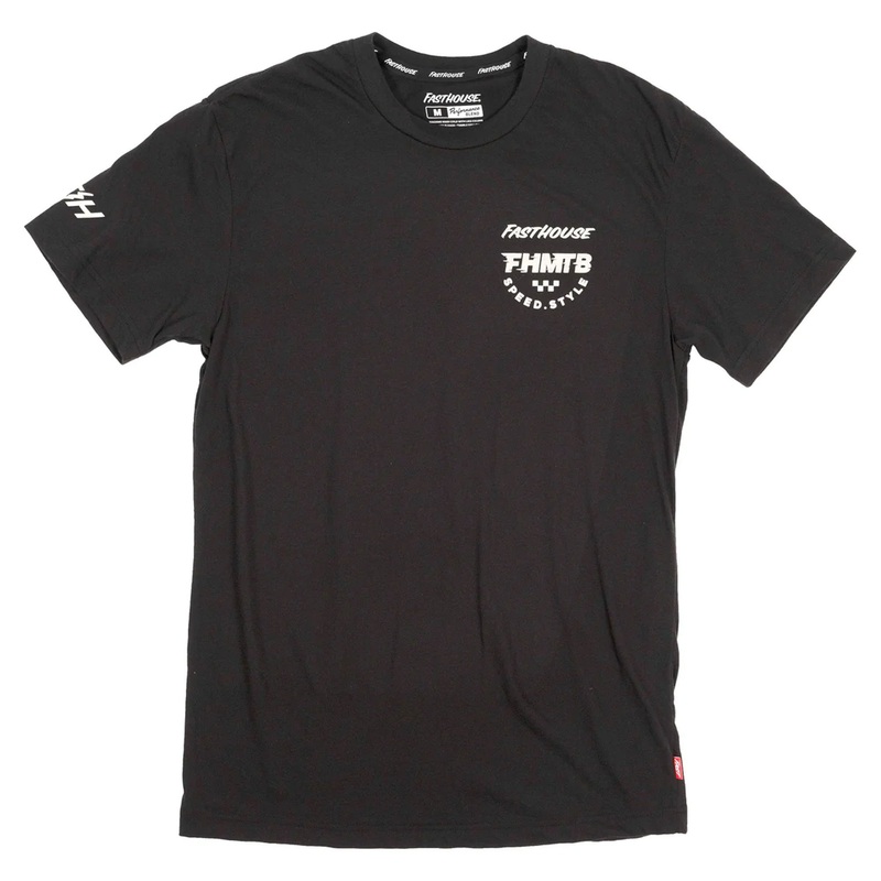 Fasthouse Hierarchy Short Sleeve Tech Tee | Black
