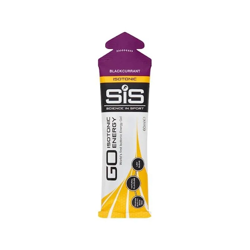 Science In Sport Go Isotonic Energy Gel | Blackcurrant | 60ml Tube
