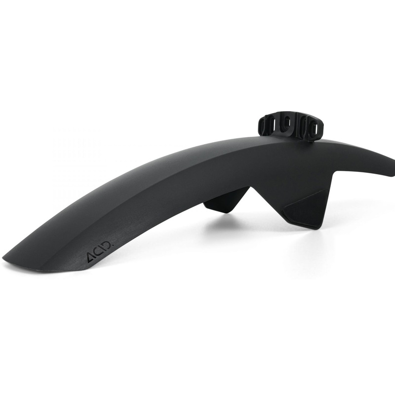 Acid Mudguard Mud Shield Front Long | Black