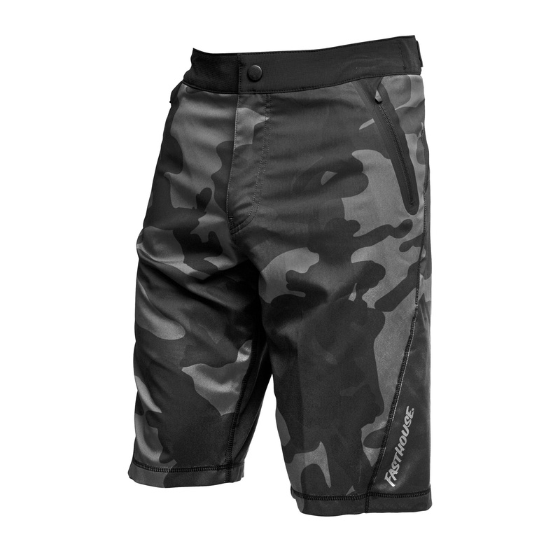 Fasthouse Crossline 2.0 Shorts | Black/Camo