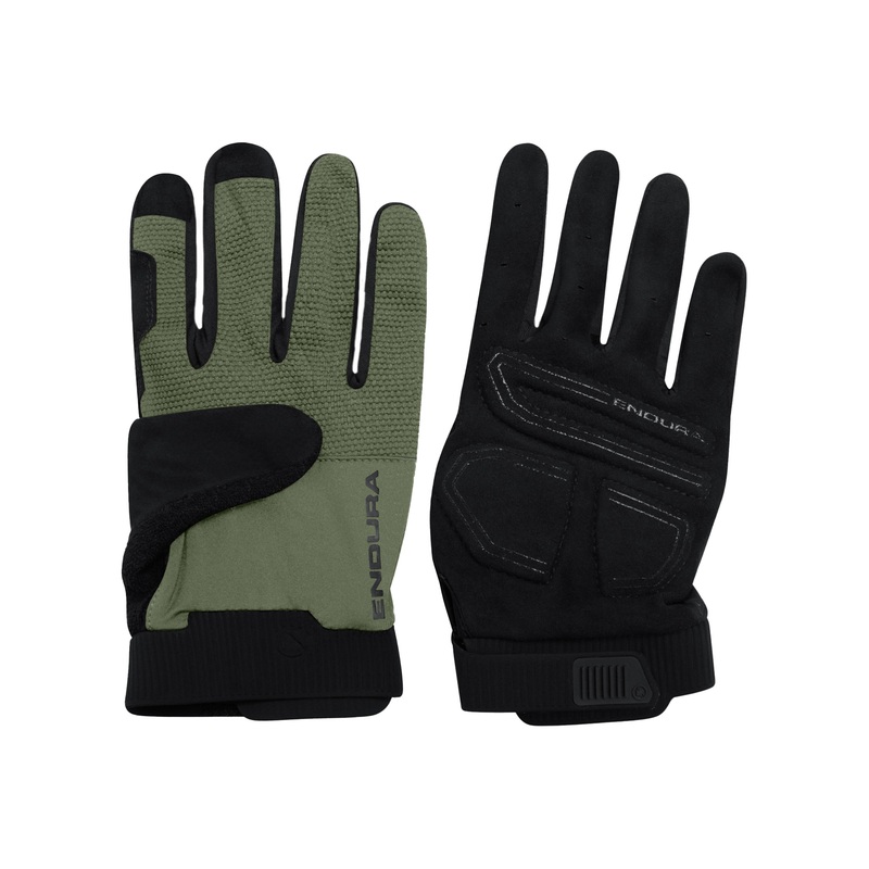 Endura Loop Full Finger Gloves | Machair Green