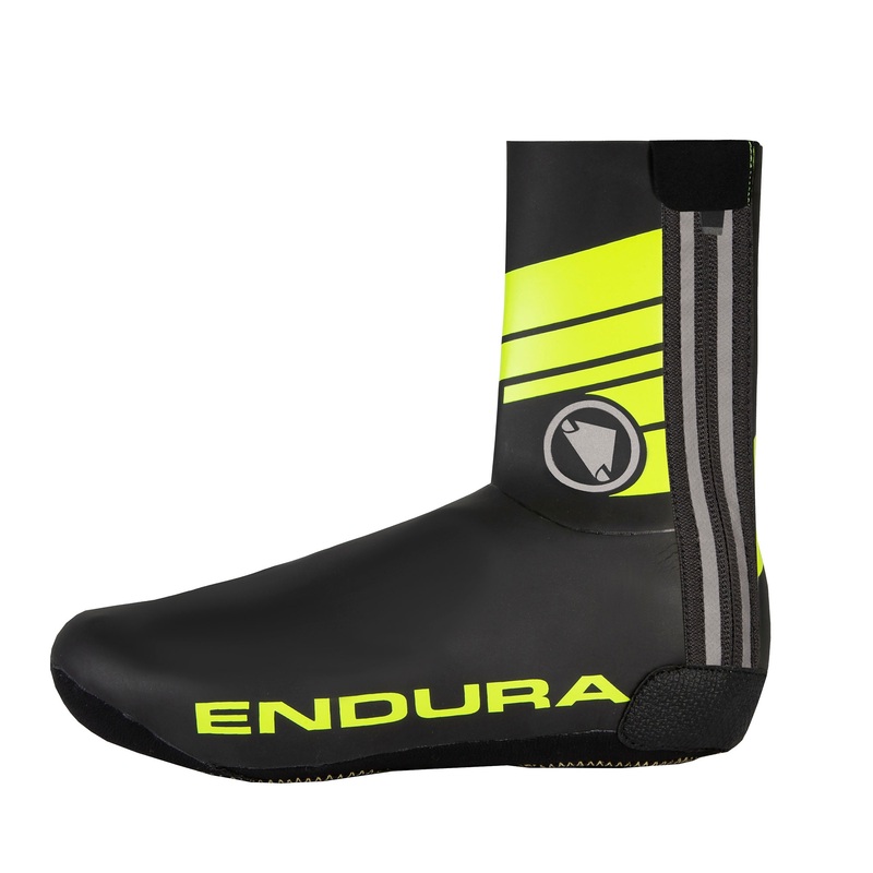 Endura Road Overshoe | HiViz Yellow