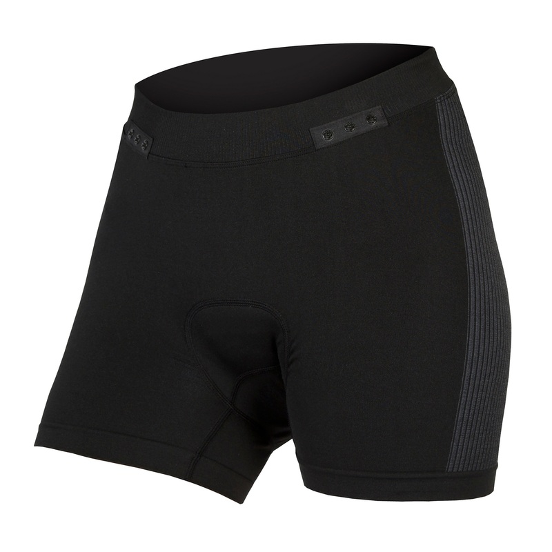 Endura Womens Engineered Padded Boxer With ClickFast | Black