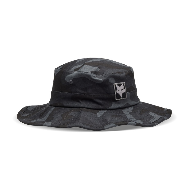 Fox Base Over Sun Hat | Black Camo