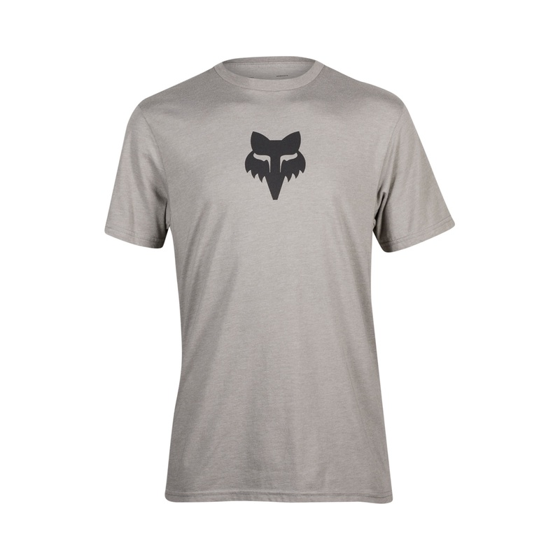 Fox Fox Head Short Sleeve Prem Tee | Heather Graphite