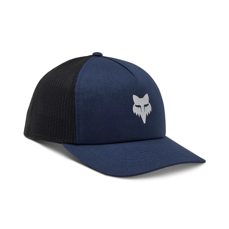 Fox Fox Head Trucker Hat | Midnight