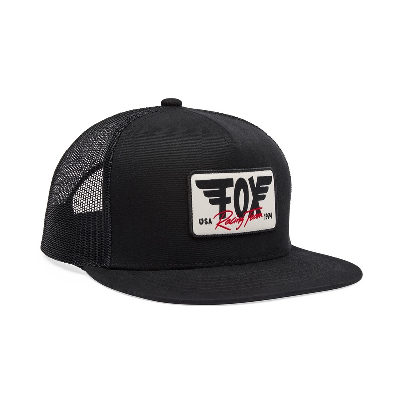 Fox Winged Trucker Hat | Black