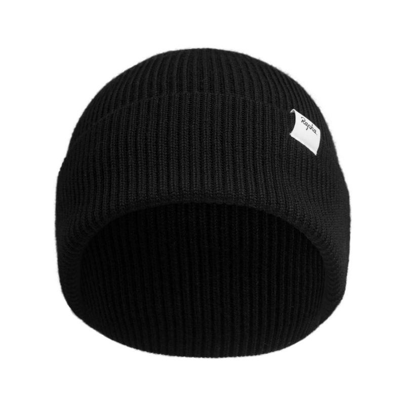 Rapha Logo Beanie | Black