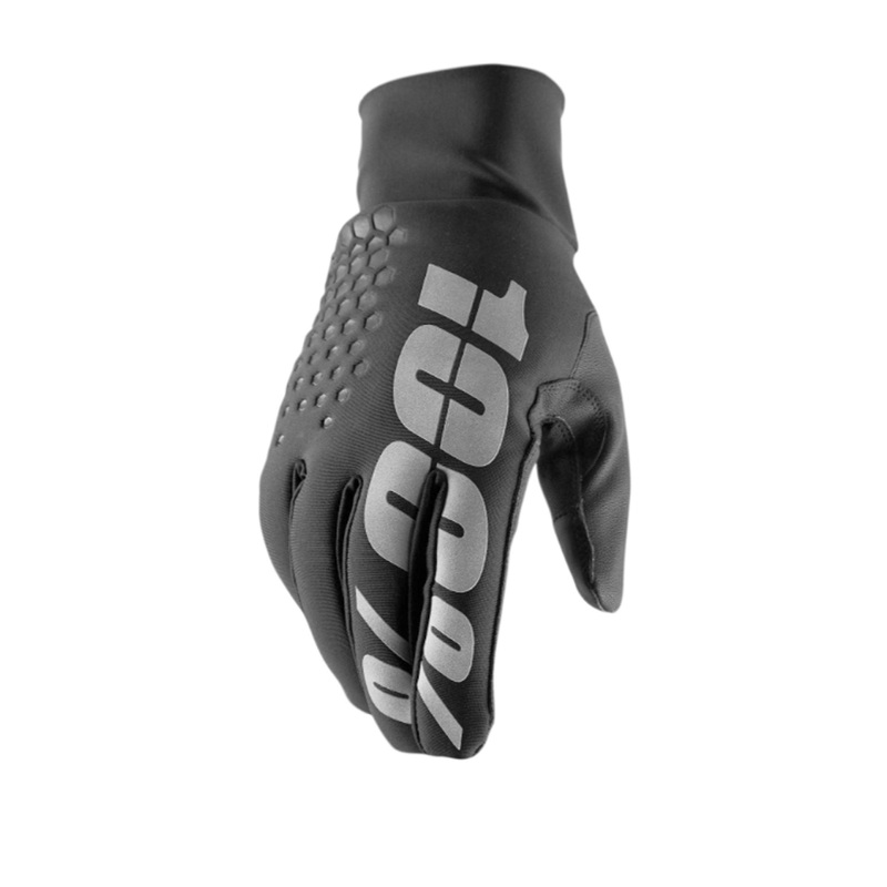 100% Hydromatic Brisker Mountain Bike Gloves | Black